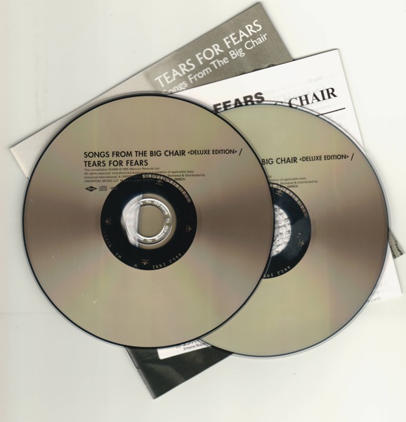 CD's & Booklets, Tears For Fears - Songs From The Big Chair +20